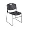 Cain Cain Round Table & Chair Set, Wood, Metal, Polypropylene Top, Grey TB36RNDGY44BK - alternate 7
